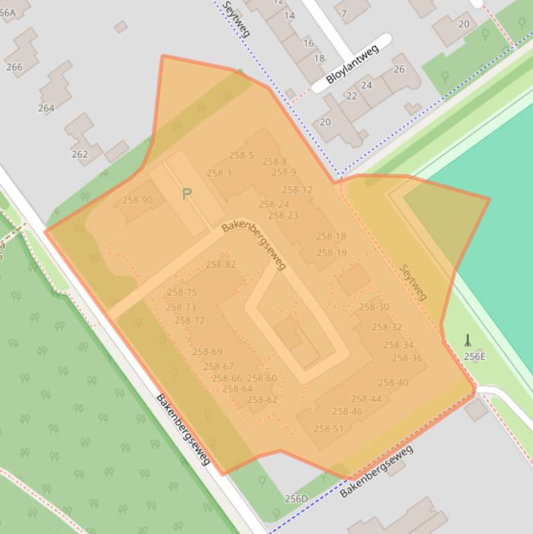 Kaart van postcodegebied 6816PD.