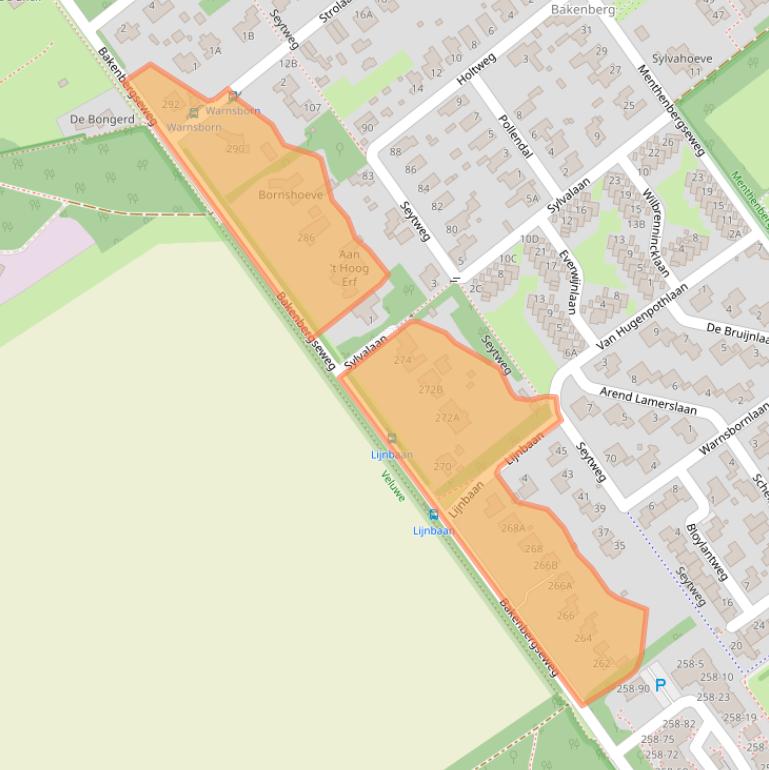 Kaart van postcodegebied 6816PE.