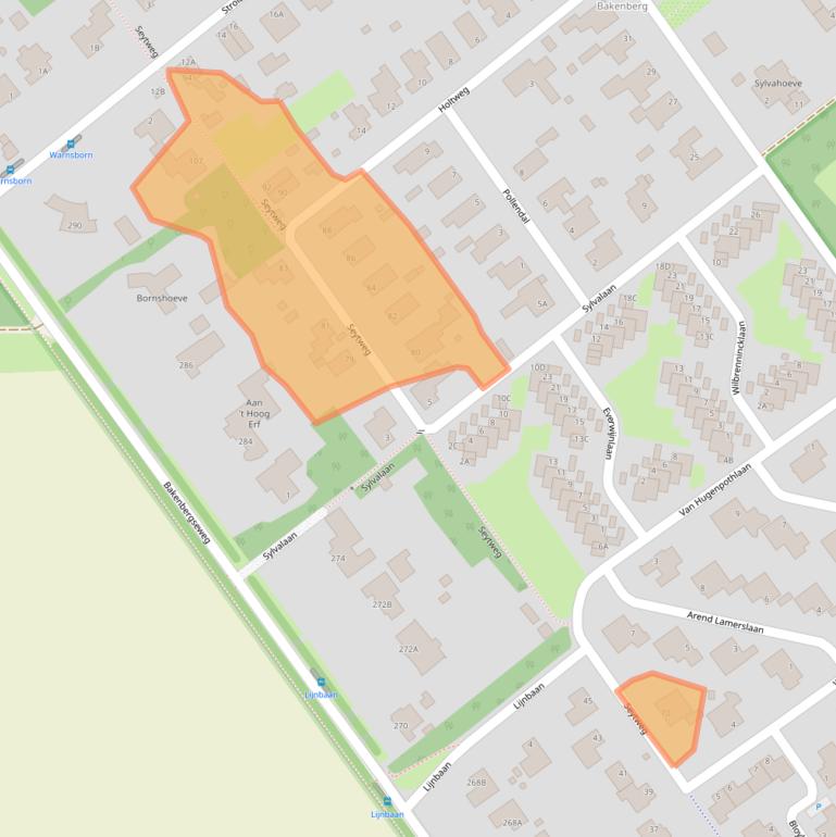 Kaart van postcodegebied 6816PJ.