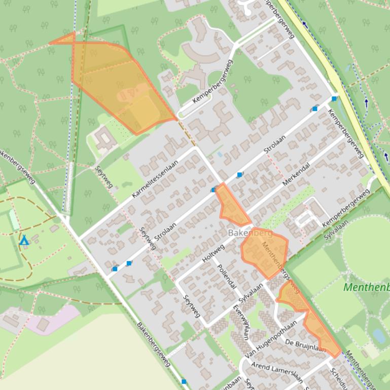 Kaart van postcodegebied 6816PR.