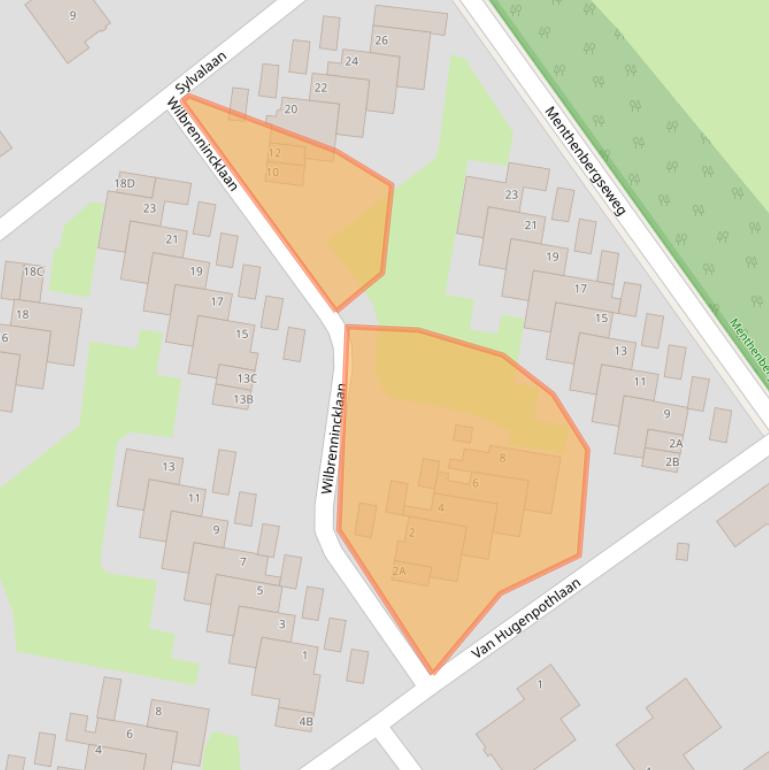 Kaart van postcodegebied 6816PZ.