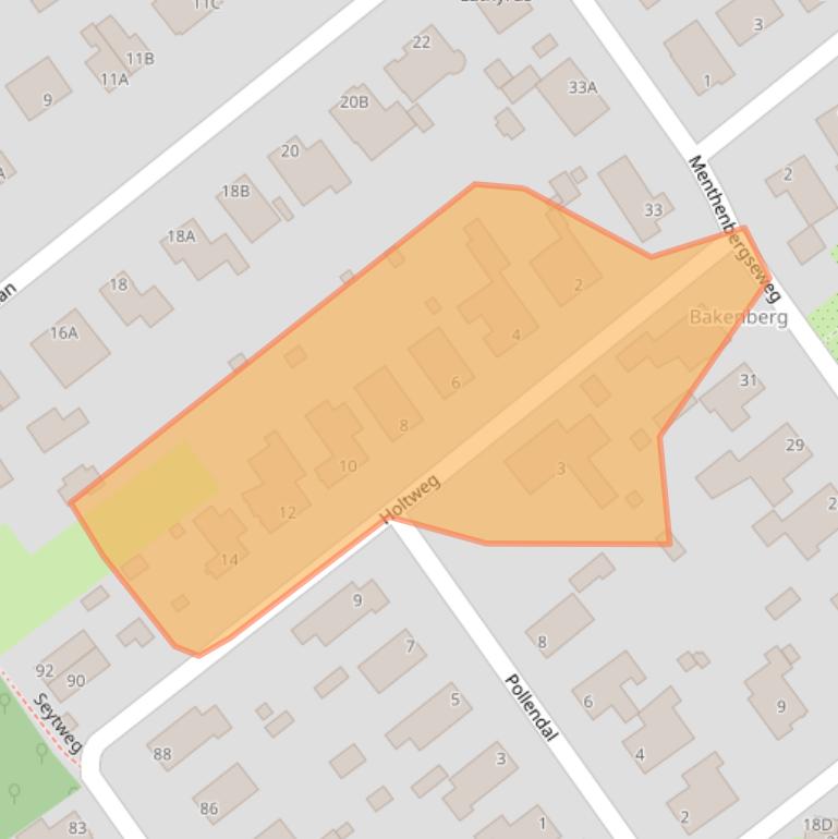 Kaart van postcodegebied 6816RG.