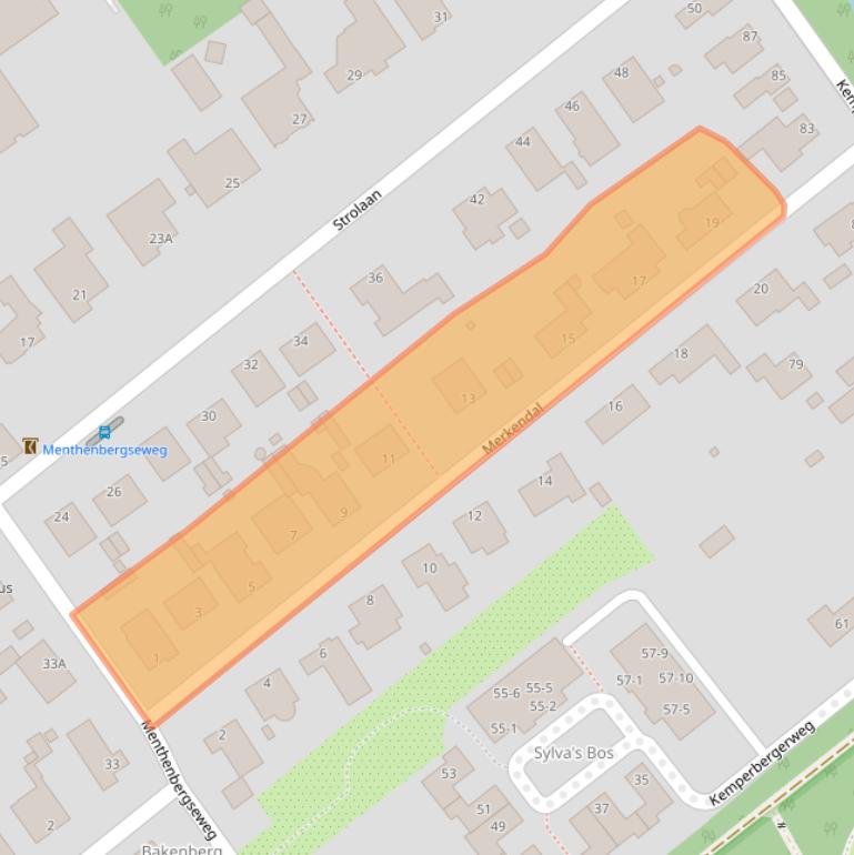 Kaart van postcodegebied 6816RH.