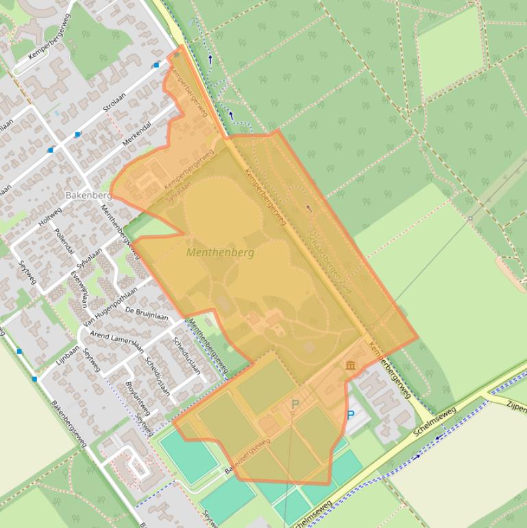 Kaart van postcodegebied 6816RM.
