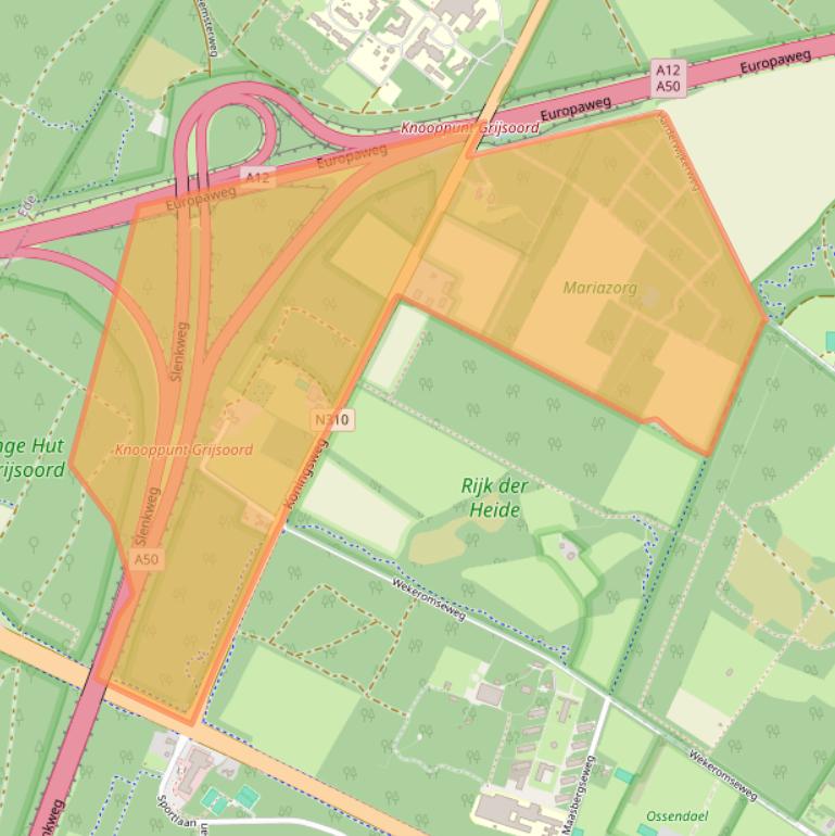 Kaart van postcodegebied 6816TA.