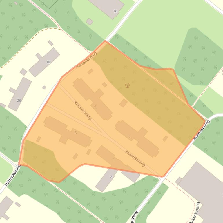 Kaart van postcodegebied 6816TH.