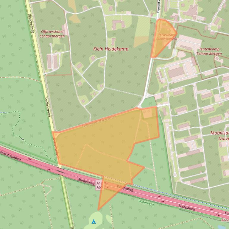 Kaart van postcodegebied 6816TV.