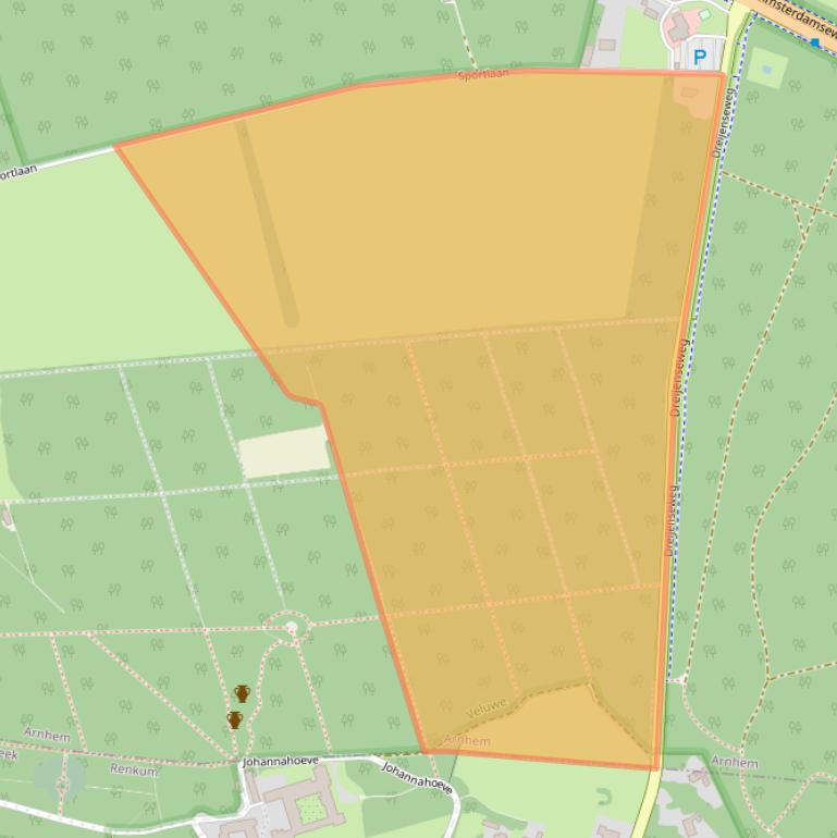 Kaart van postcodegebied 6816VH.