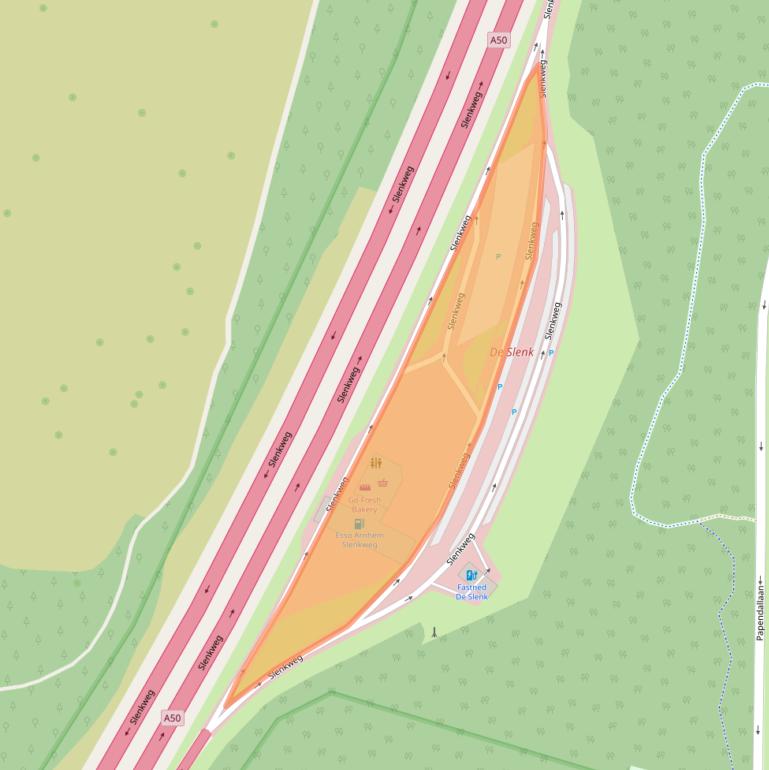 Kaart van postcodegebied 6816VX.