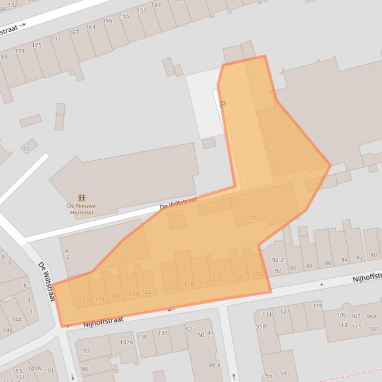 Kaart van postcodegebied 6821BP.