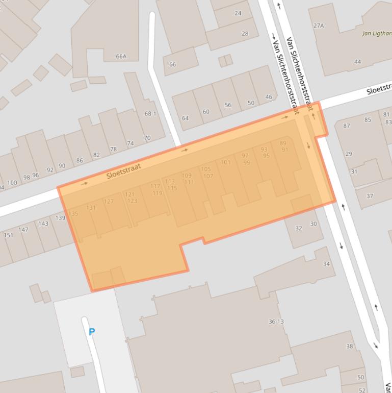 Kaart van postcodegebied 6821CR.