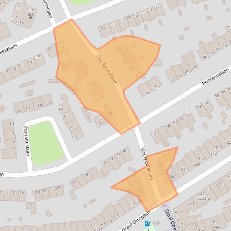 Kaart van postcodegebied 6821HL.