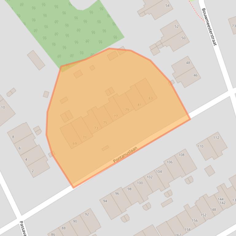 Kaart van postcodegebied 6821HP.