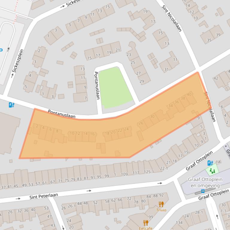 Kaart van postcodegebied 6821HR.