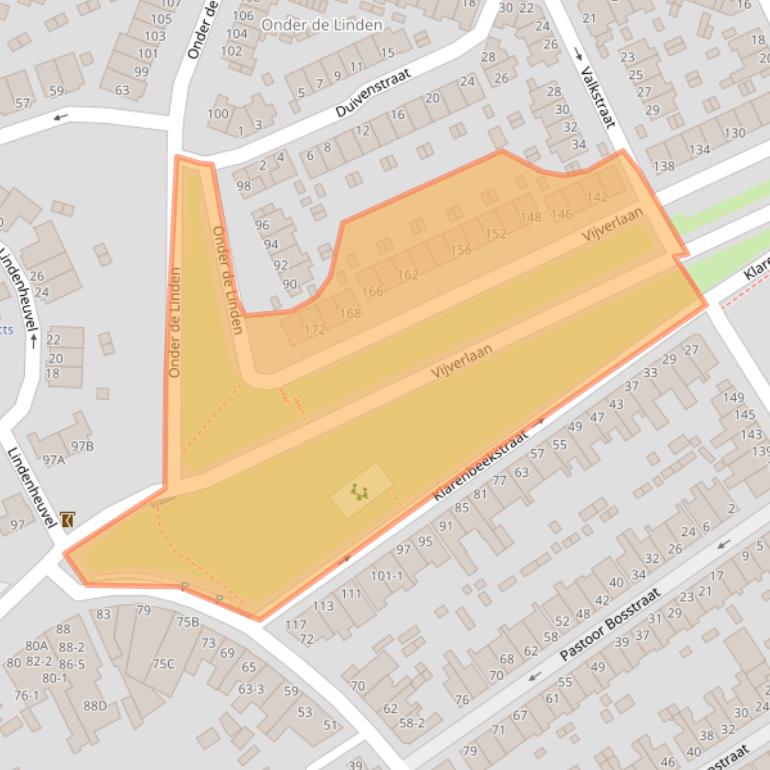 Kaart van postcodegebied 6822HH.