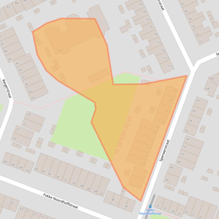 Kaart van postcodegebied 6823DM.