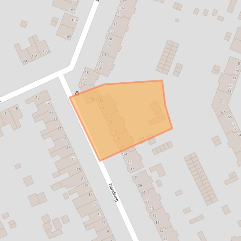 Kaart van postcodegebied 6823GP.