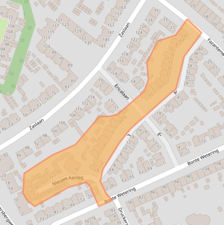 Kaart van postcodegebied 6823HW.