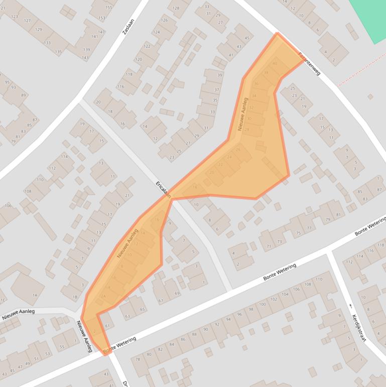 Kaart van postcodegebied 6823HX.
