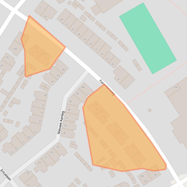 Kaart van postcodegebied 6823KS.