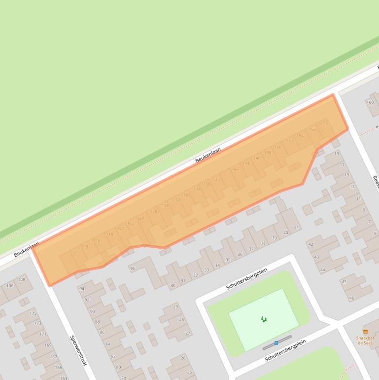 Kaart van postcodegebied 6823MG.