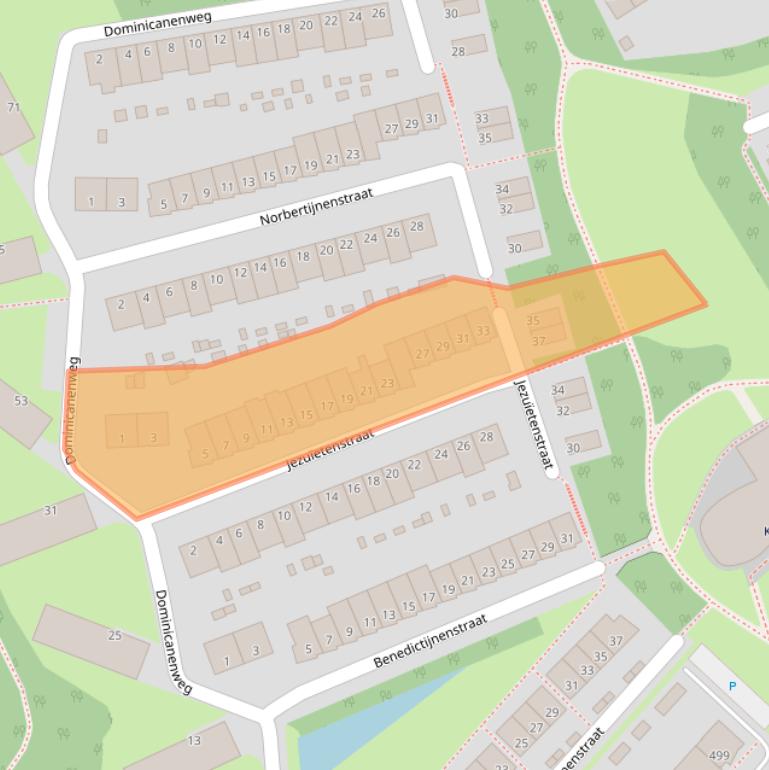 Kaart van postcodegebied 6823PG.