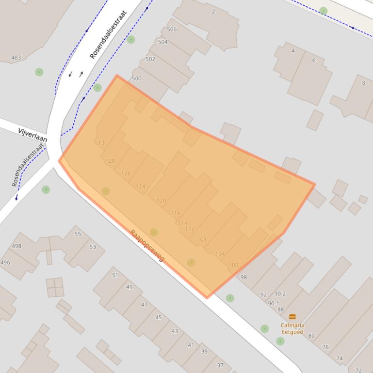 Kaart van postcodegebied 6824DV.