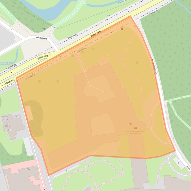 Kaart van postcodegebied 6824LV.