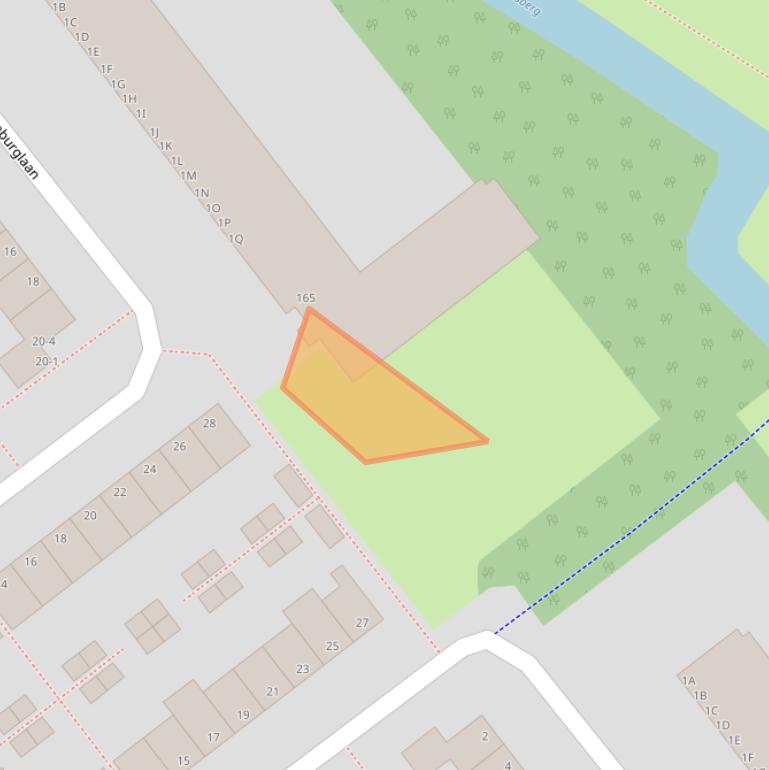 Kaart van postcodegebied 6825CC.