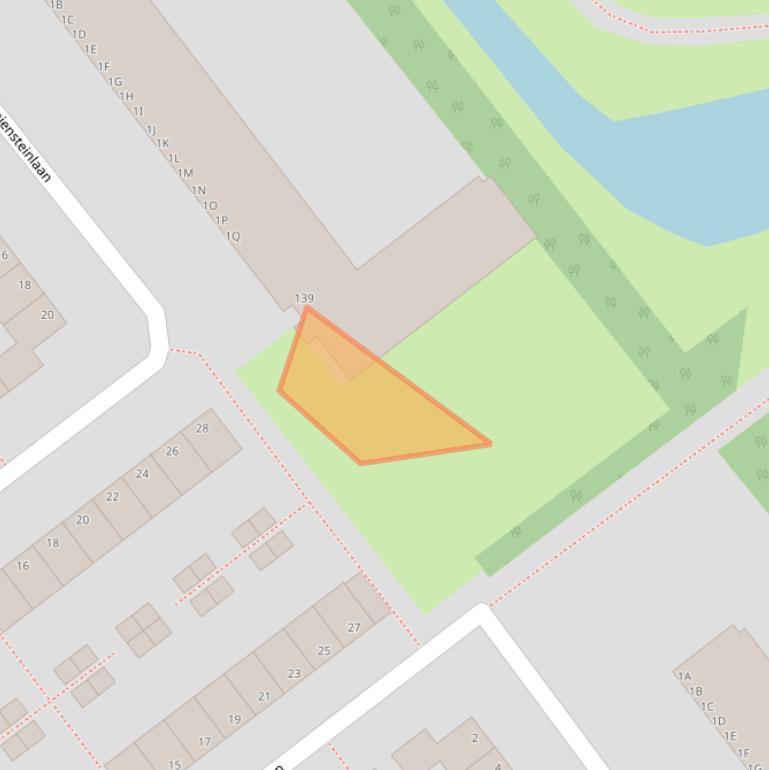 Kaart van postcodegebied 6825DD.