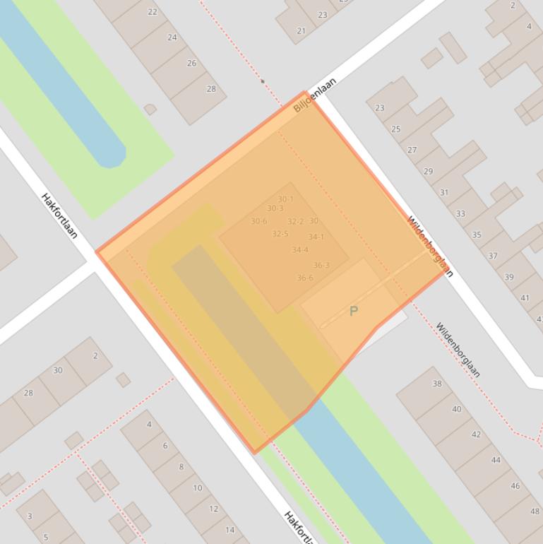 Kaart van postcodegebied 6825GD.