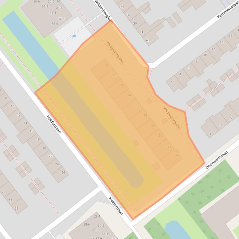 Kaart van postcodegebied 6825GE.