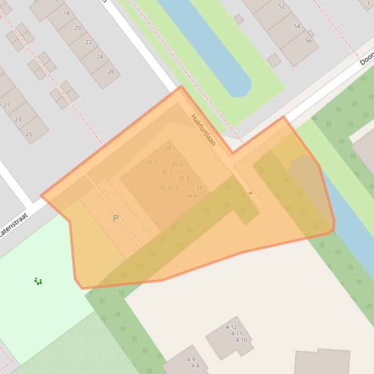 Kaart van postcodegebied 6825GH.