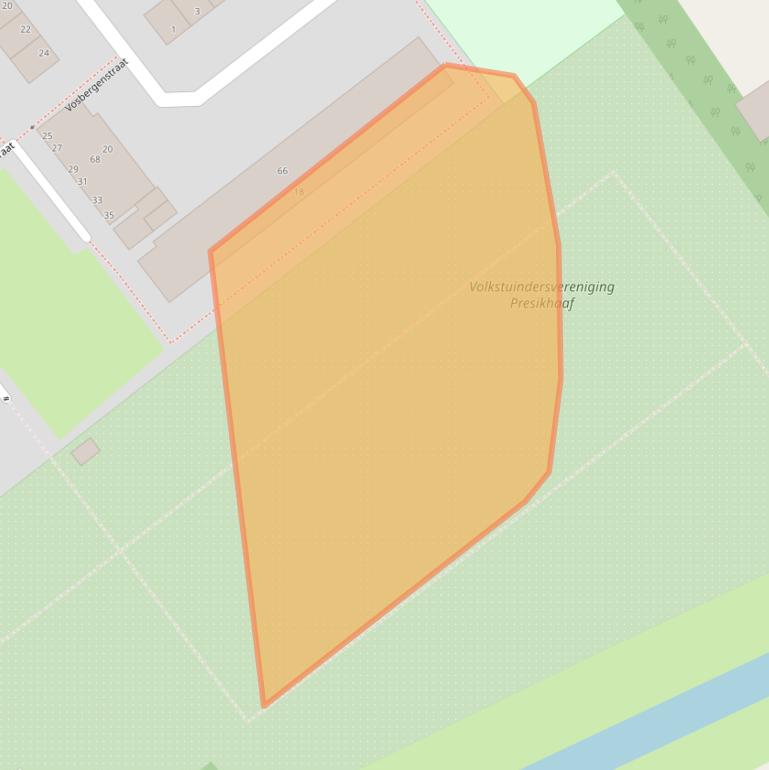 Kaart van postcodegebied 6825GT.