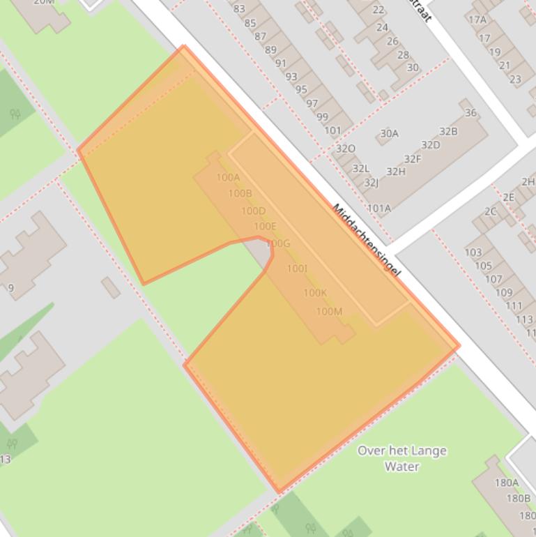 Kaart van postcodegebied 6825HS.