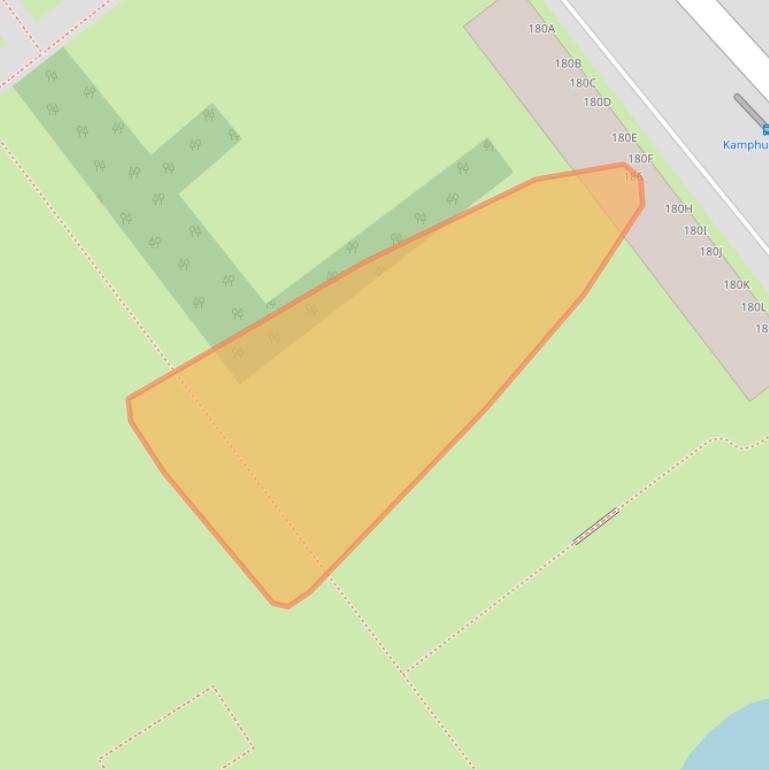 Kaart van postcodegebied 6825HW.