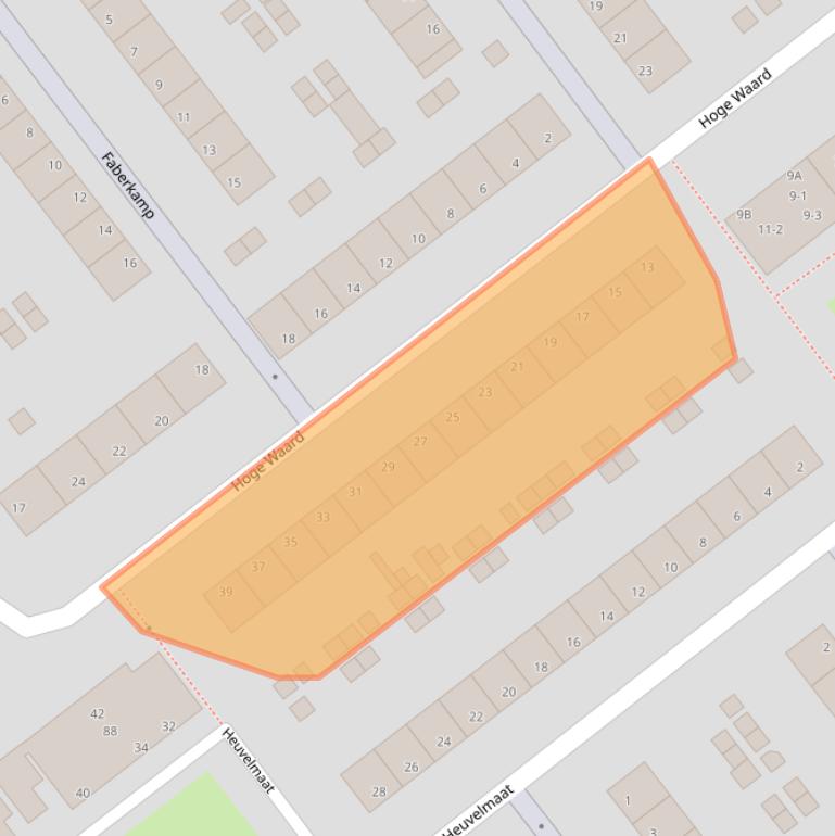 Kaart van postcodegebied 6825JL.