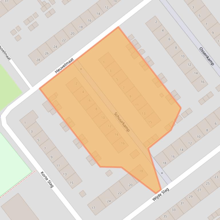 Kaart van postcodegebied 6825JR.