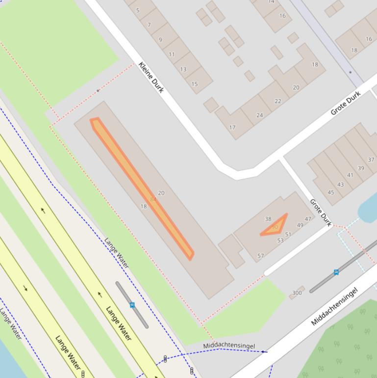 Kaart van postcodegebied 6825KG.