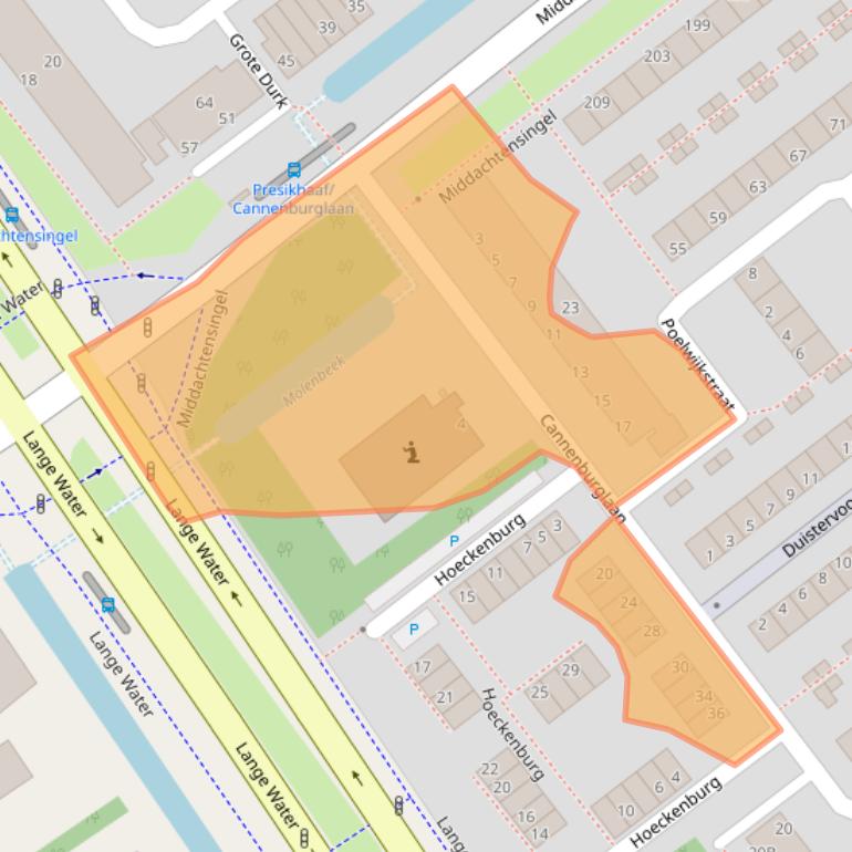 Kaart van postcodegebied 6825KK.