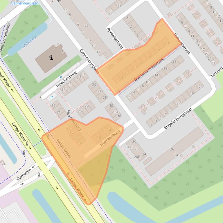 Kaart van postcodegebied 6825KL.