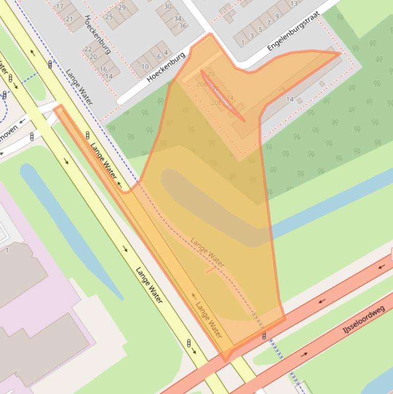 Kaart van postcodegebied 6825KP.