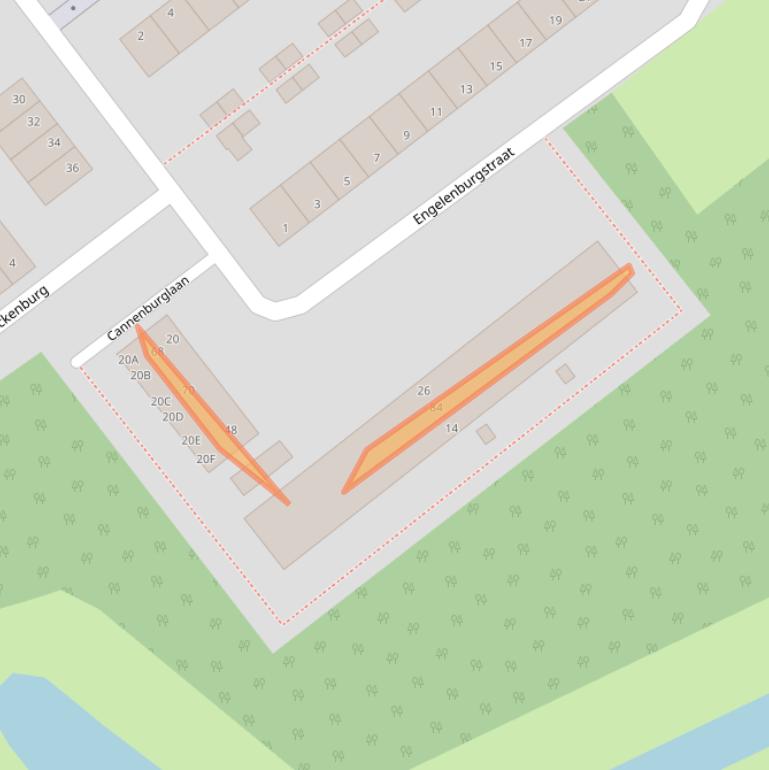 Kaart van postcodegebied 6825KR.