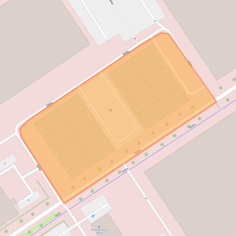 Kaart van postcodegebied 6825MS.