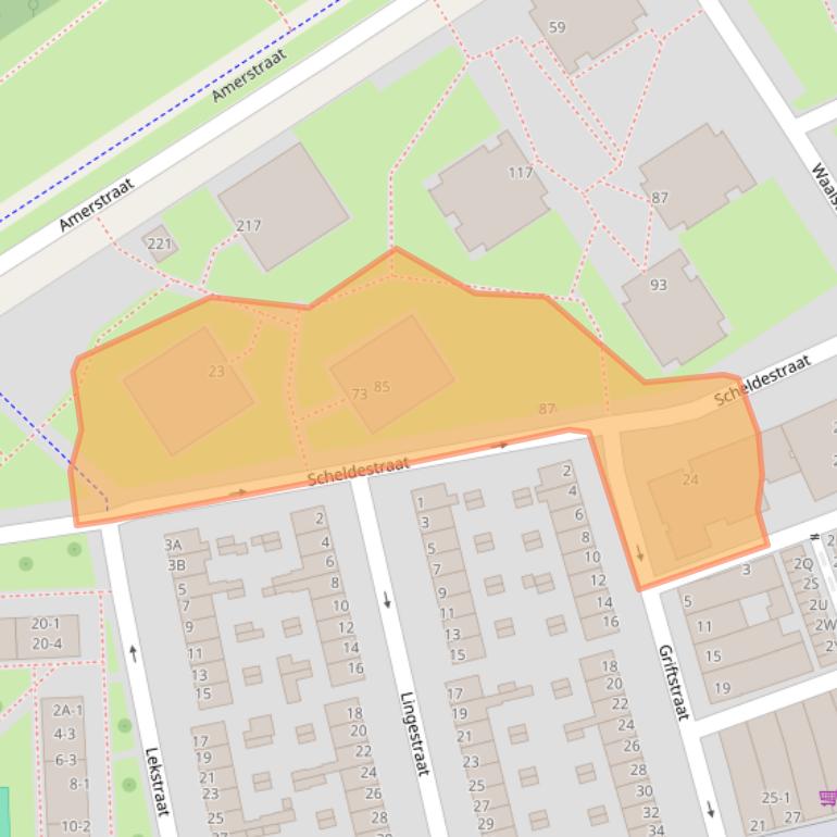 Kaart van postcodegebied 6826AP.