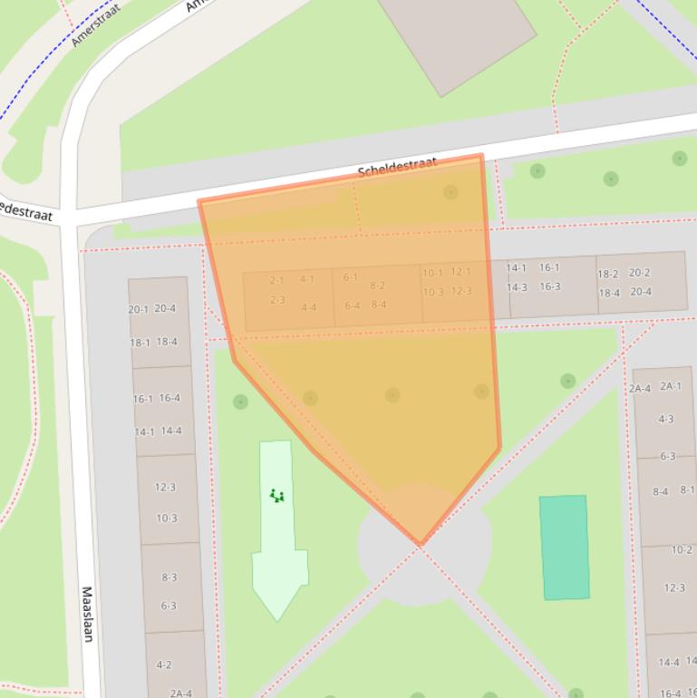 Kaart van postcodegebied 6826AR.