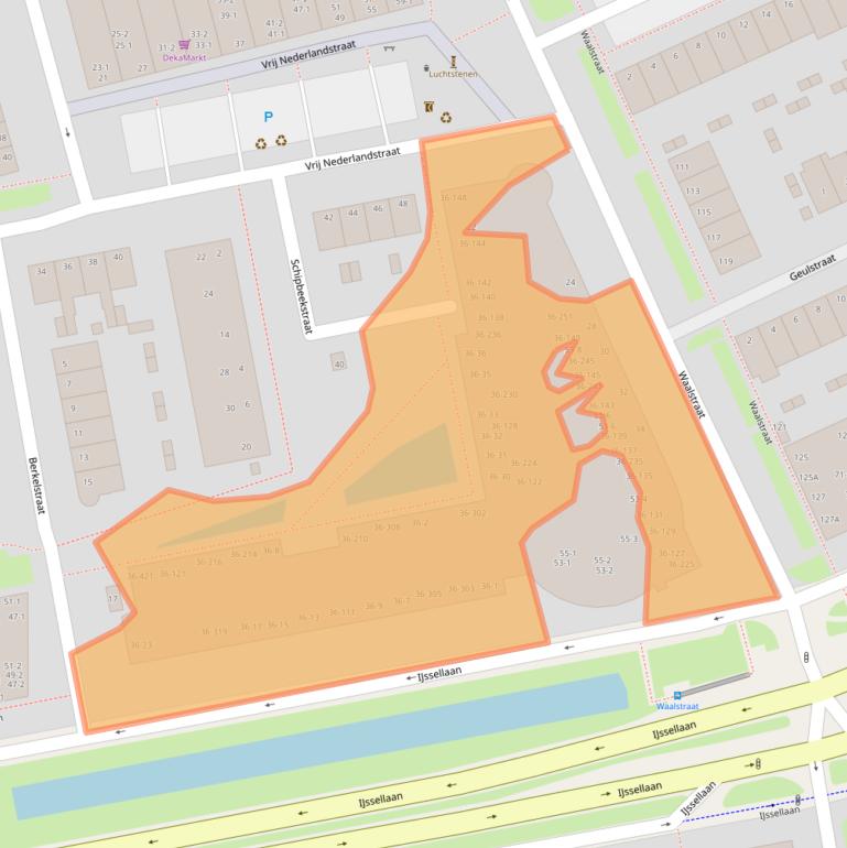 Kaart van postcodegebied 6826BR.