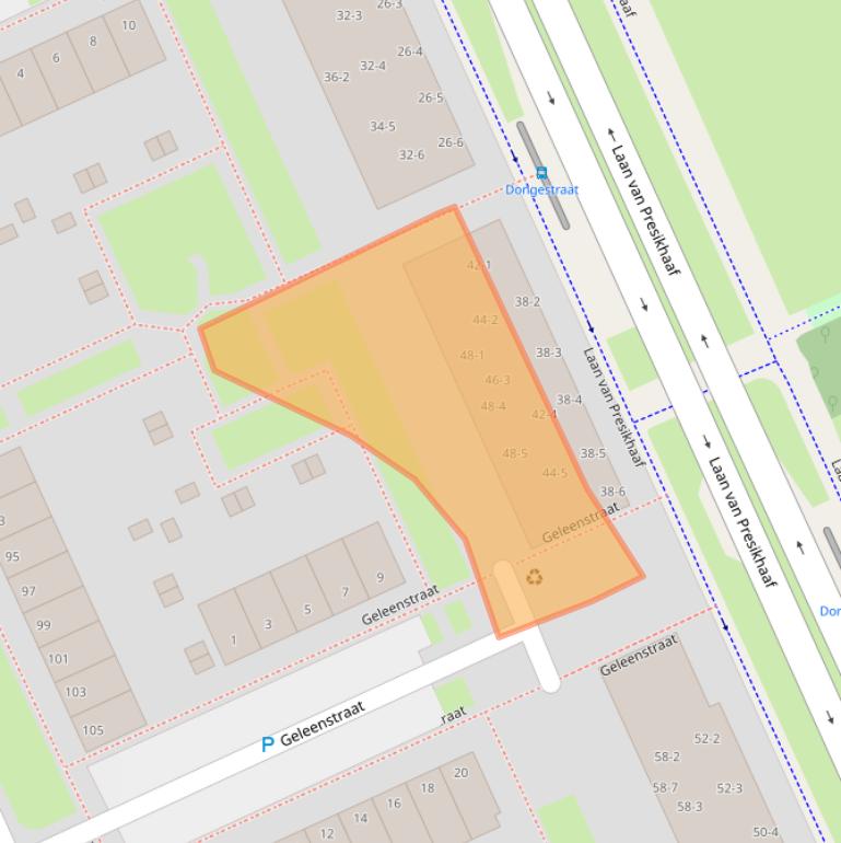 Kaart van postcodegebied 6826CK.