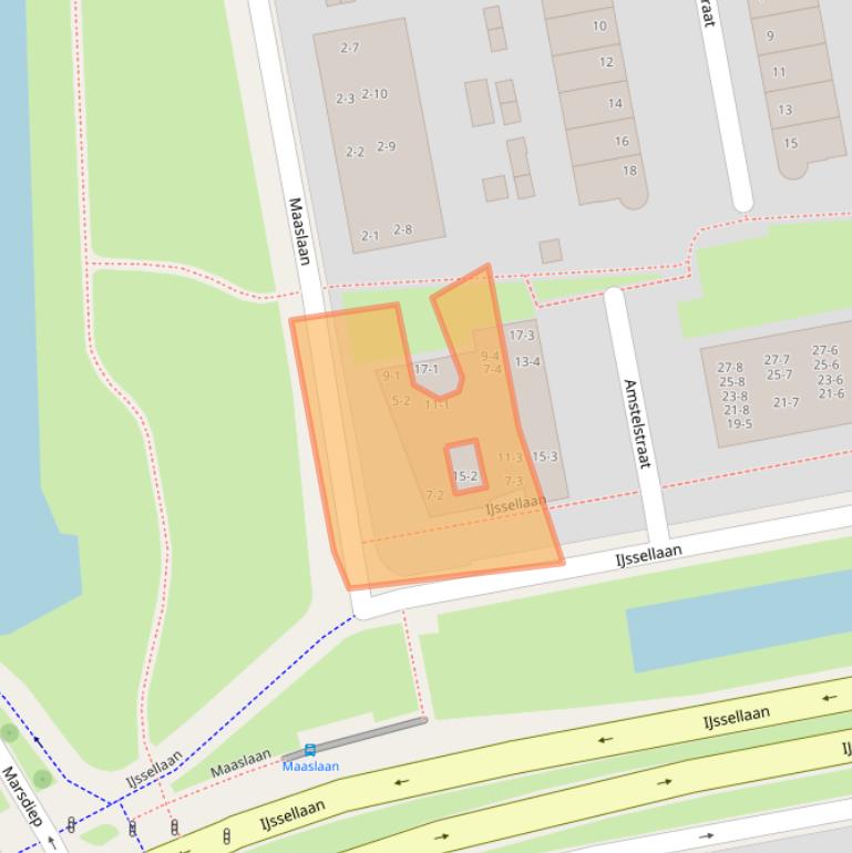 Kaart van postcodegebied 6826DD.