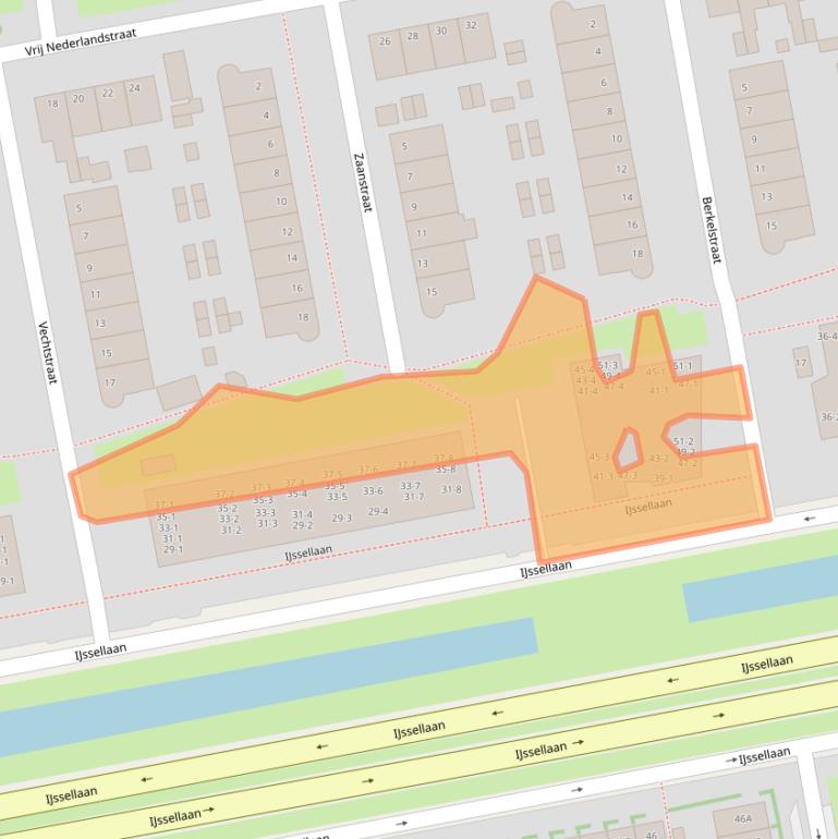 Kaart van postcodegebied 6826DH.